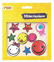 Набор наклеек Наша игрушка "Смайлики" 635852