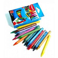 Мелки восковые 18цв. MAPED "Color`Peps Wax" 861012 треугол.,к/к