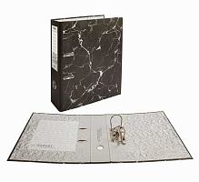 Регистратор 80мм Expert Complete "Classic Lite" EC101840 мрамор,матовый чёрный,разб.