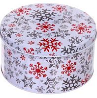 Банка жестяная "Снежинка" 900мл 894-433