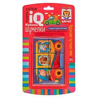 Умные кубики Шумелки  6шт АЙРИС "Чудесное путешествие" 28282