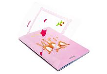 Записная книжка А5  32л. АППЛИКА "Весёлая семейка" С6260-07 movie эффект,двойная обл.