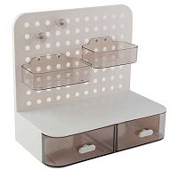 Подставка д/канц.принадл. КОКОС 251147 белый,4отд.