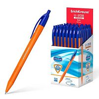 Ручка авт. масл. шар. EK U-208 Orange Matic 47587 синяя,1,0мм,Ultra Glide Technology