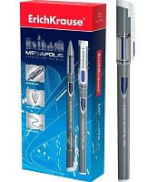 Ручка гелевая EK MEGAPOLIS gel 92 синяя,0.5мм