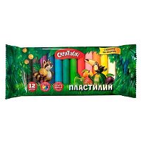 Пластилин 12цв.,120гр. Creativiki ПЛ1012КР