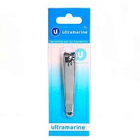 Кусачки д/ногтей "Классика-Ультрамарин" 865-365 серебро,7,5см