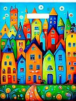 Пакет выруб. Миленд 40*31см "Сочные краски" н00277979 30мкм