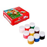 Гуашь  9цв. 15мл. ЗХК "Цветик" 30411550