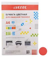 Бумага А4 д/офисной техники deVENTE  50л. интенсив красный 2072418