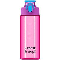 Бутылка пластик. 550мл deVENTE "Be Bright" 8090241 малиновая,прозр.,20*6,8см,с петлей