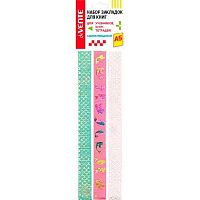 Закладка-ляссе д/книг самокл. deVENTE 12*290мм "Mermaid" 8065947 (3шт),двуст.плотн.лента