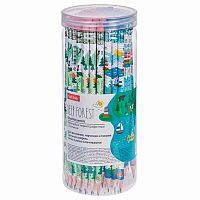 Карандаш ч/гр. с ласт. ХАТ "Deep Forest" 065980 НВ,кругл.корп.,заточ.,пластик.туба