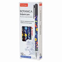 Ручка масл. шар. ХАТ "Botanica" 076112 синяя,0,7мм,асс.