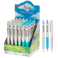 Ручка авт. шар. ХАТ  "Relax" 089179 синяя,0,7мм,карт.диспл.