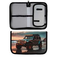 Пенал 1отд. 190*110*30 КОКОС "Джипы" ПО-04/261732 лам.карт.,откидн.планка