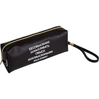 Пенал-косметичка deVENTE 215*80*50 "Бессмысленно..." 7029592 (75предм.) чёрн.кож.зам.