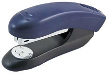 Степлер №24/6, 26/6 20л. deVENTE Stripe 4142348 пластик, синий, к/к