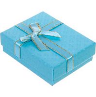 Коробка подар. "С любовью" голубой 549-658 (9*7*3см)