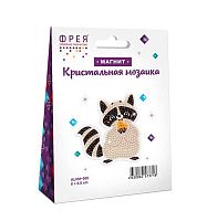 Мозаика кристальная ФРЕЯ "Енотик" ALVM-088 (алмазная вышивка) 8*8,5см магнит