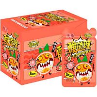 Леденцы кислые  22гр. Sour Candy "Маракуйя" 9070511 пластик.пакет,подвес (DeV)