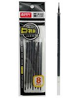 Стержень гелевый INTELLIGENT Aodemei DI-384/DG-261 чёрный,игольч.,0,5мм,13см