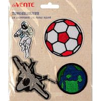 Набор термо аппликаций deVENTE "Space Football" 8002241 (4шт)