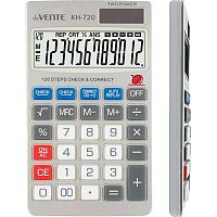 Калькулятор карм. 12разр. deVENTE KH-720 4031530 дв.пит.,серебр.,117*67*9мм