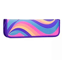 Пенал д/кистей ПЧЕЛКА 270*90 ФК-4 "Цветные волны" печать на карт.
