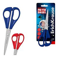 Ножницы 16,5см EK "Приключения Пети и Волка" 60495 асс.