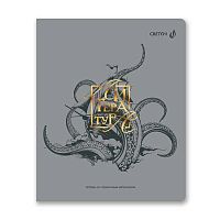 Тетрадь предм. 48л. SVETOCH пластик.обл. "Архивариус-Литература" Т291 (01881) тисн.фольг.(линейка)