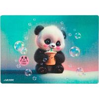 Покрытие настольное deVENTE 33*23см "Yummy Panda" 8061512 п/прозр.,искр.факт.,пластик,600мкм