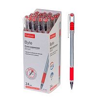 Ручка масл. шар. ХАТ "Byte" 091398 красная,0,7мм