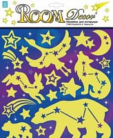 Наклейка Декор Room Decor "Светящиеся созвездия" RKA3407