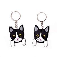 Брелок "Котик" пвх,5см 2270-3 Кбр569