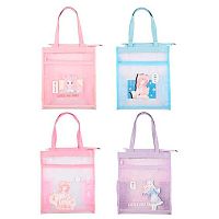 Сумка-шоппер КОКОС "Девочка аниме" 231011 35*30*11см,ткань,асс.