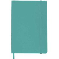 Записная книжка А5  80л. deVENTE 2251647 мятная,кож.зам.,тв.обл.,клетка,крем.бум.