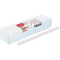 Пружина д/переплета deVENTE 14мм белая  50шт. 4123408