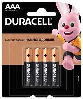 Батарейка Duracell LR03 Basic BL-4 NEW