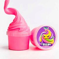 Лизун Слайм "Стекло" Butter розовый  65гр. 00-00001243 