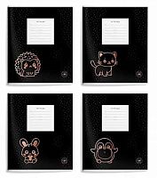 Тетрадь 18л. (клетка) LOREX "Kids dark animal" LXSCCH18-DA выб.уф-лак,мат.лам.,фольга
