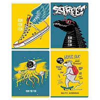 Тетрадь 60л. (линейка) BG "Never stop" 11936