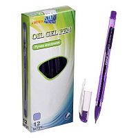 Ручка масл. шар. BEIFA "Nanoslick" ТА 3176PU фиолетовая,0,7мм,изящная