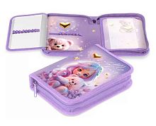 Пенал 1отд. 200*140 ХАТ "Лилу" 74303 с 2-мя откид.планками,ткань/карт.