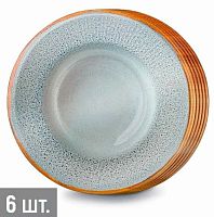 Тарелка бум. "Керамическая эстетика" 23см (6шт) 3.0000870