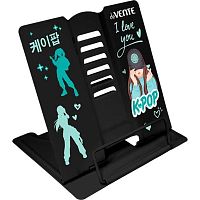 Подставка для книг deVENTE "K-Pop Heartbeat" 8063621 металл.,15,4*15,2см