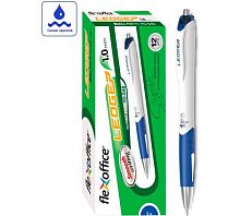 Ручка авт. шар. FlexOffice "Ledger" FO-048 BLUE синяя,1мм