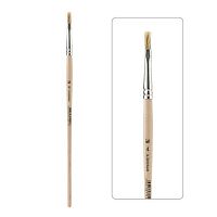 Кисть клеевая № 4 плоская Альбатрос