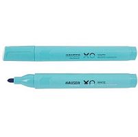 Маркер д/доски HAUSER H6344BL синий,кругл.,2мм,треуг.корп.