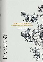 Тетрадь 40л. (клетка) Be Smart "Harmony. Цветы на айвори" N5301 микротекстур.,лам.,фольга (150*210мм